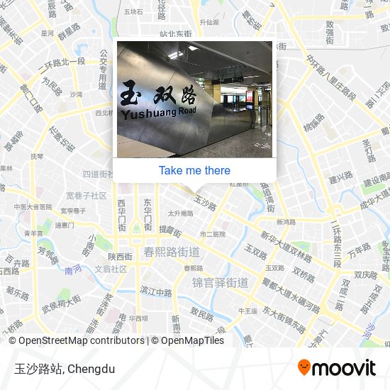 玉沙路站 map