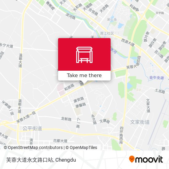 芙蓉大道永文路口站 map