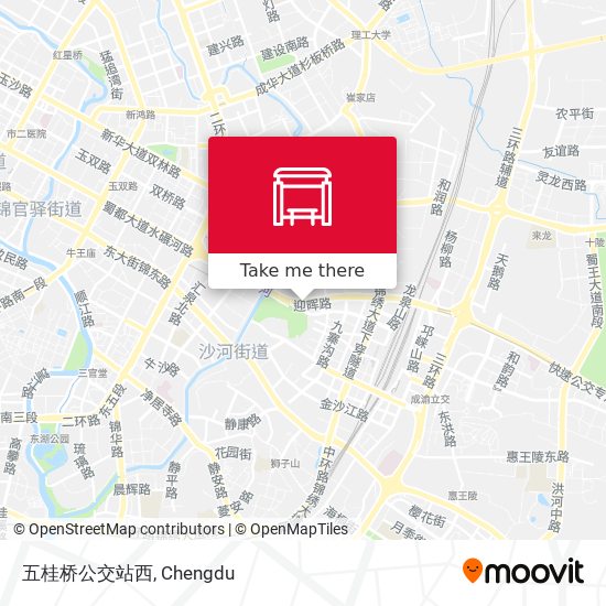 五桂桥公交站西 map