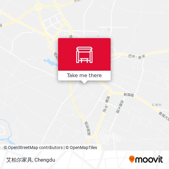 艾柏尔家具 map