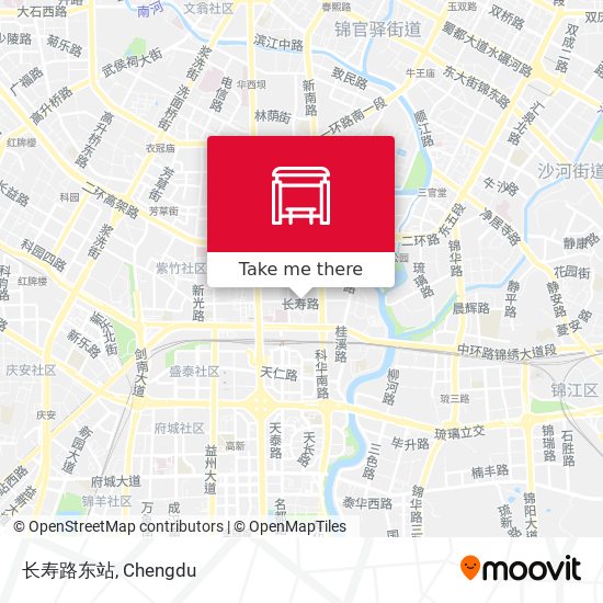 长寿路东站 map