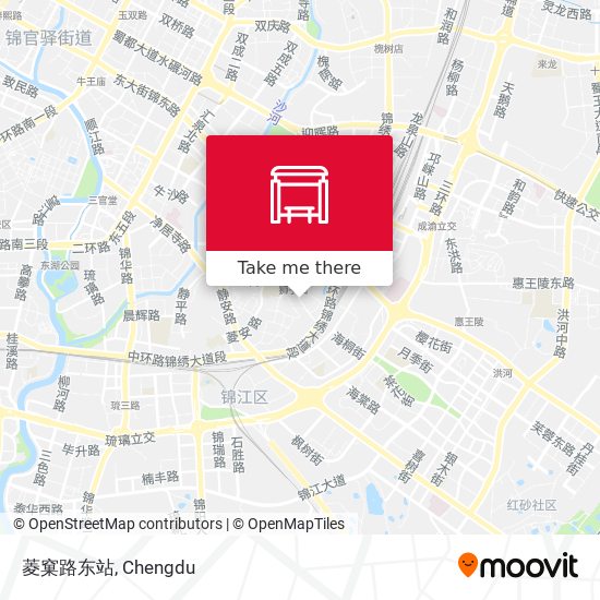 菱窠路东站 map
