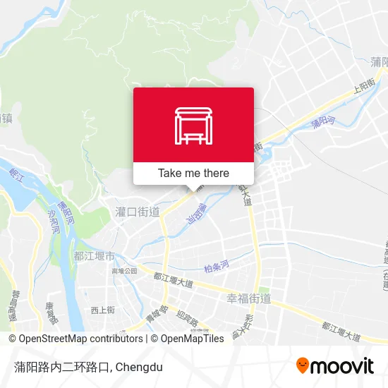 蒲阳路内二环路口 map