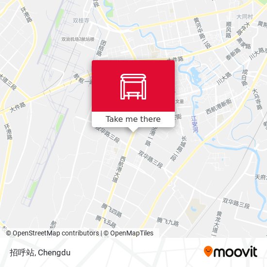 招呼站 map