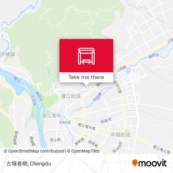 古堰春晓 map