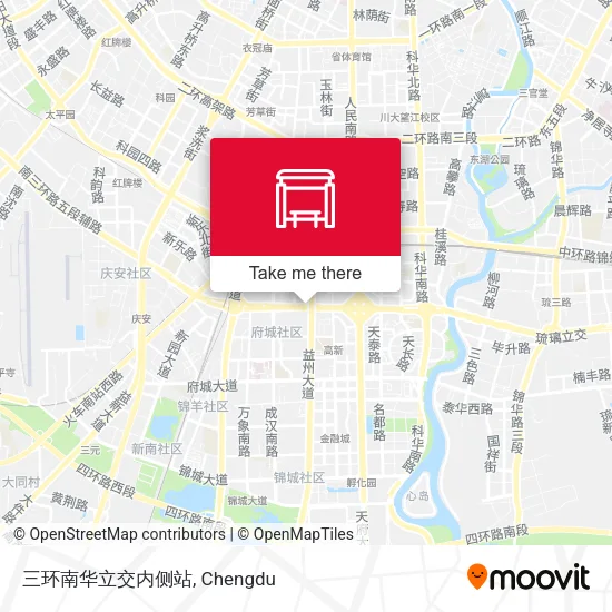 三环南华立交内侧站 map