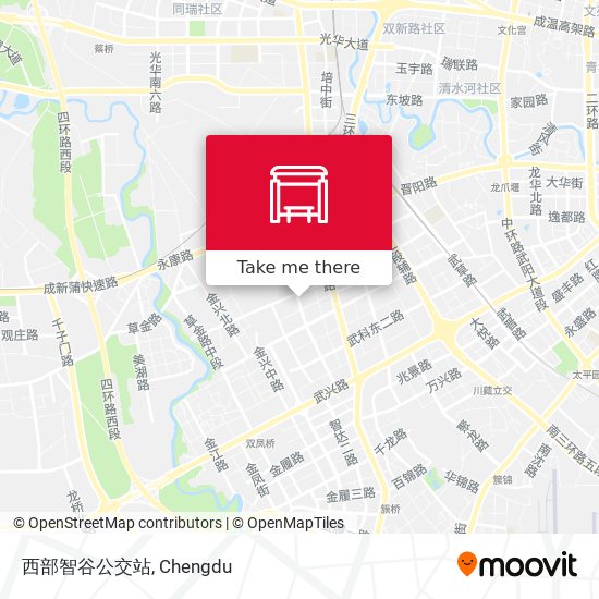 西部智谷公交站 map