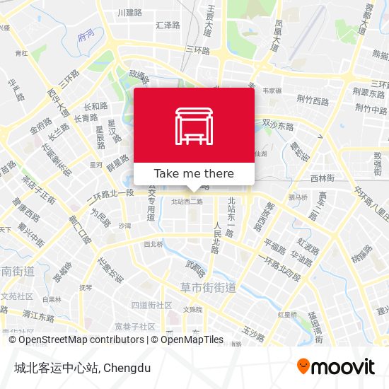 城北客运中心站 map