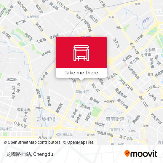 龙嘴路西站 map