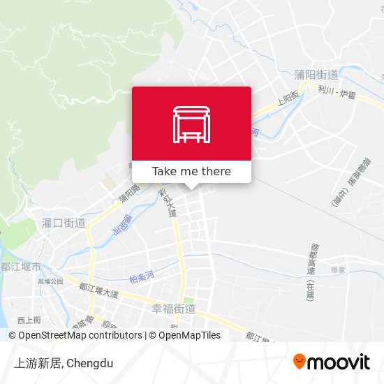 上游新居 map