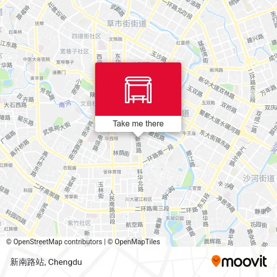 新南路站 map