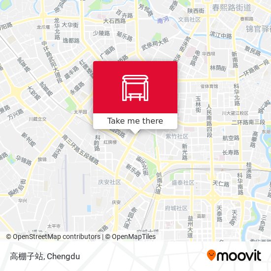 高棚子站 map