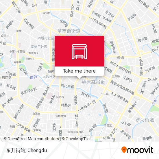 东升街站 map