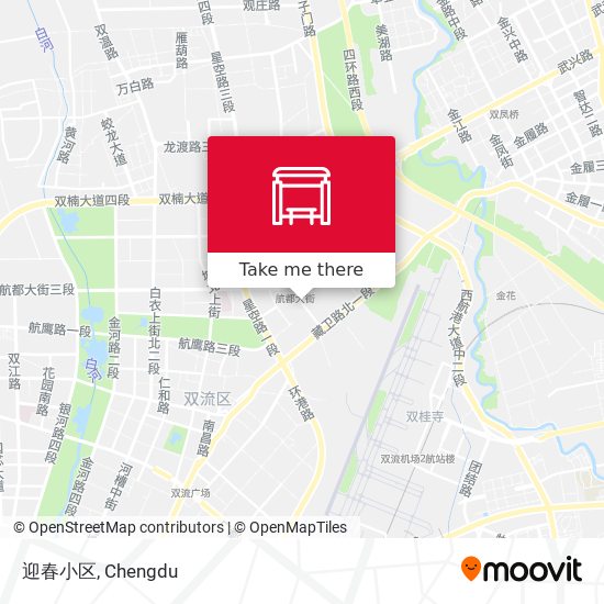 迎春小区 map
