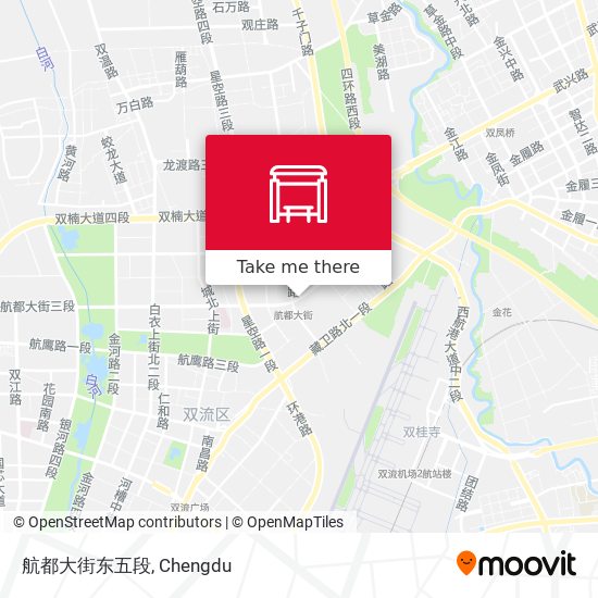 航都大街东五段 map
