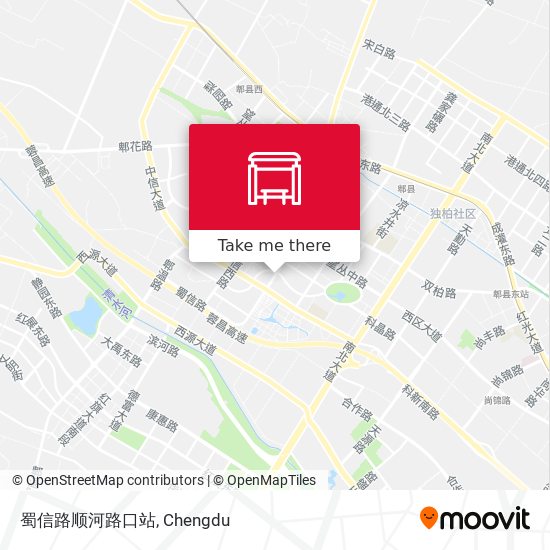 蜀信路顺河路口站 map