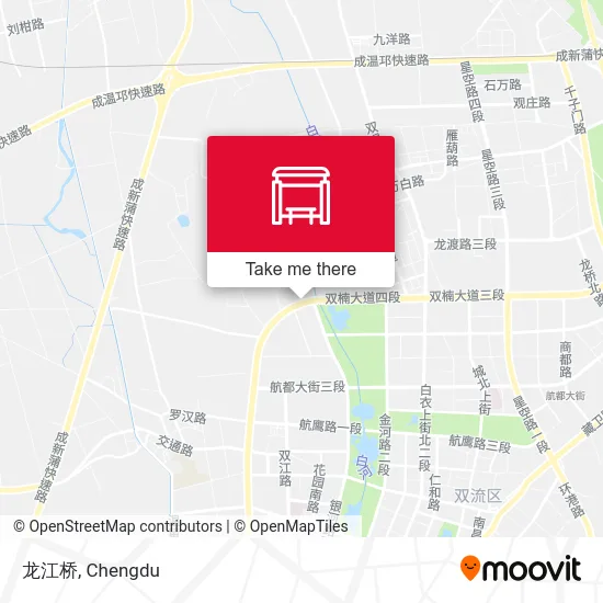 龙江桥 map