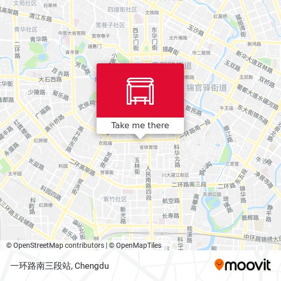 一环路南三段站 map