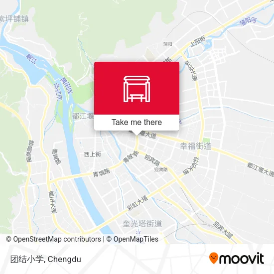 团结小学 map