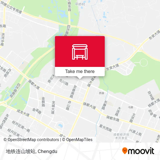 地铁连山坡站 map