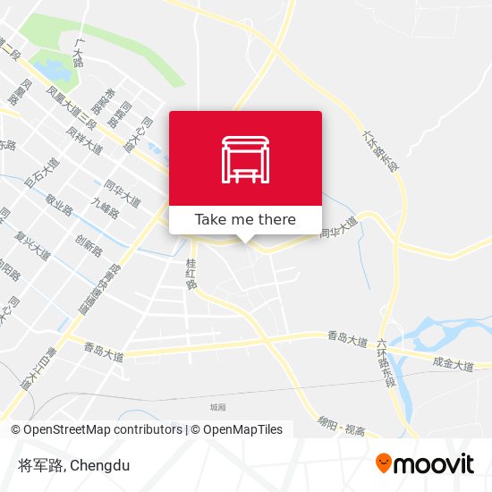 将军路 map