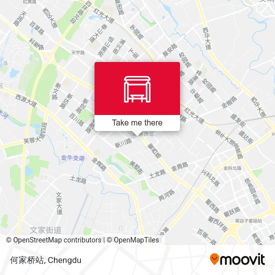 何家桥站 map