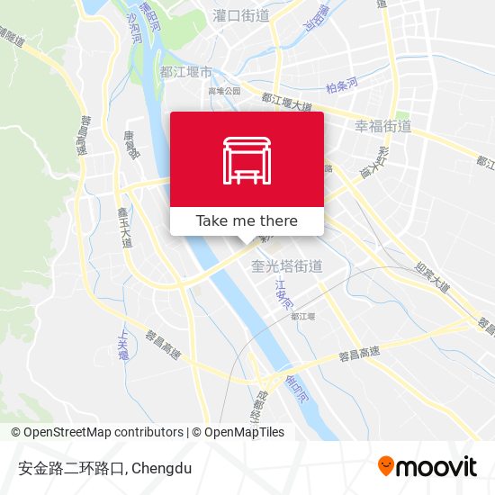 安金路二环路口 map