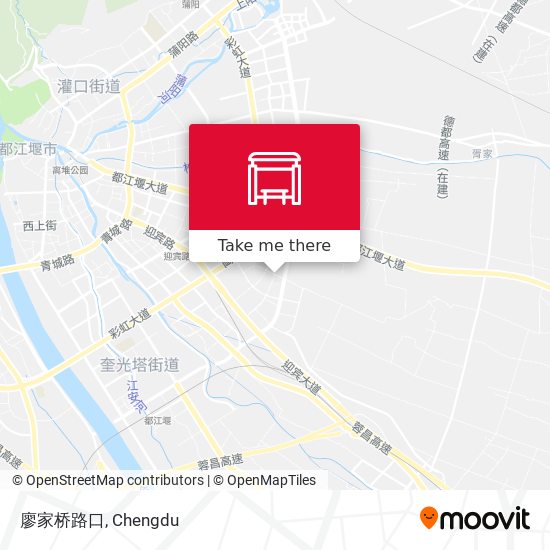 廖家桥路口 map