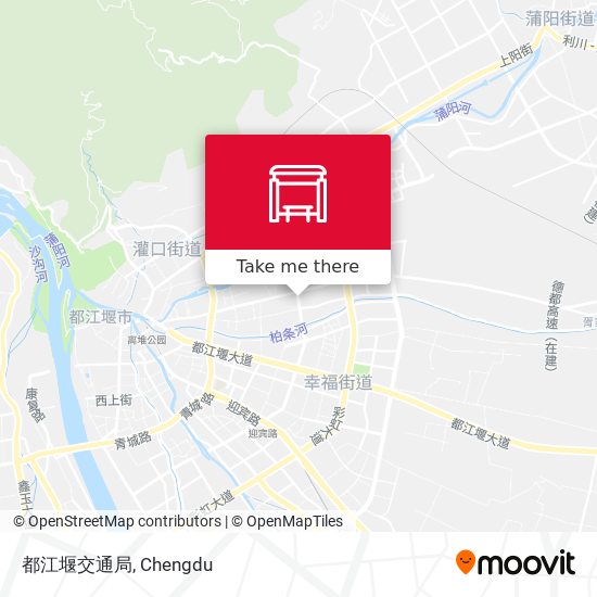 都江堰交通局 map