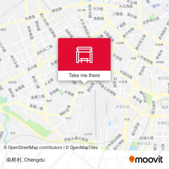 南桥村 map