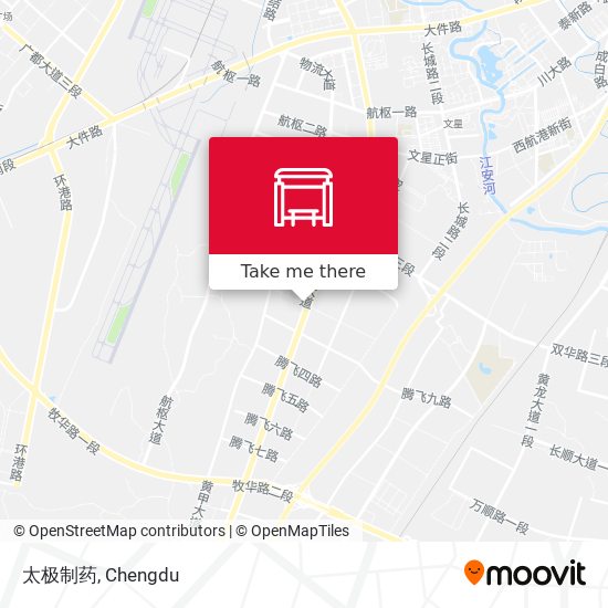 太极制药 map