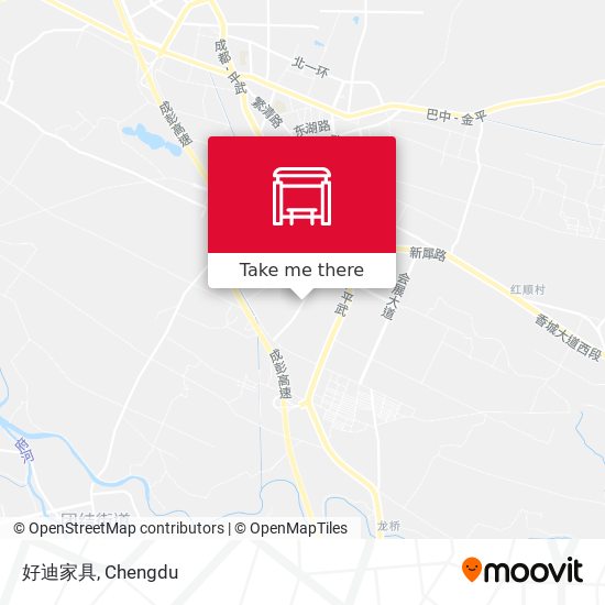 好迪家具 map
