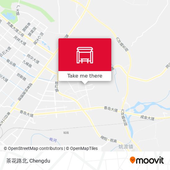 茶花路北 map