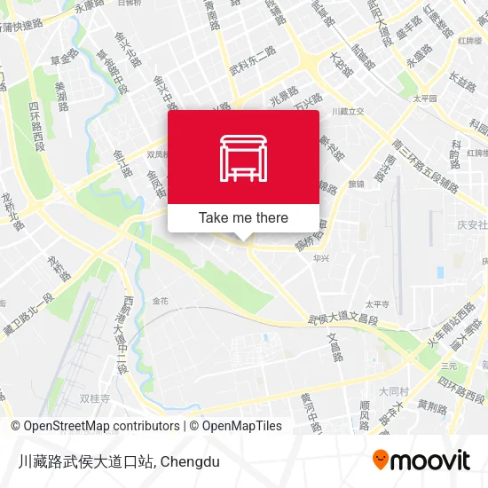 川藏路武侯大道口站 map