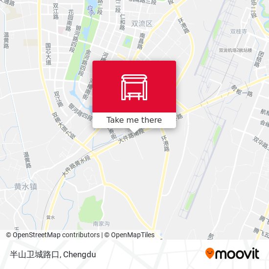 半山卫城路口 map