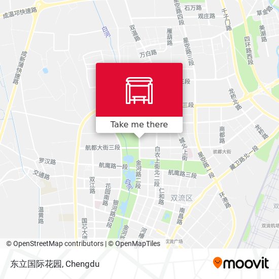 东立国际花园 map