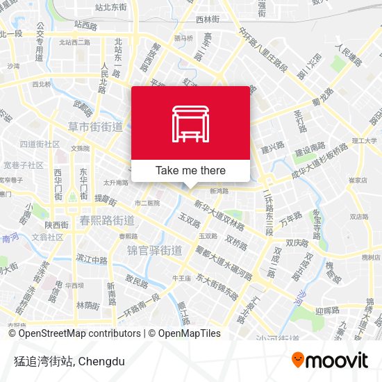 猛追湾街站 map