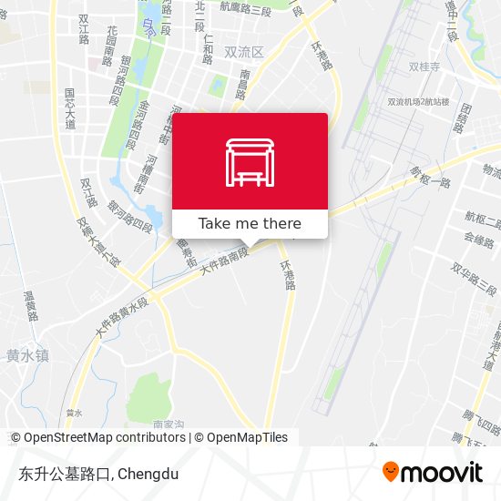 东升公墓路口 map