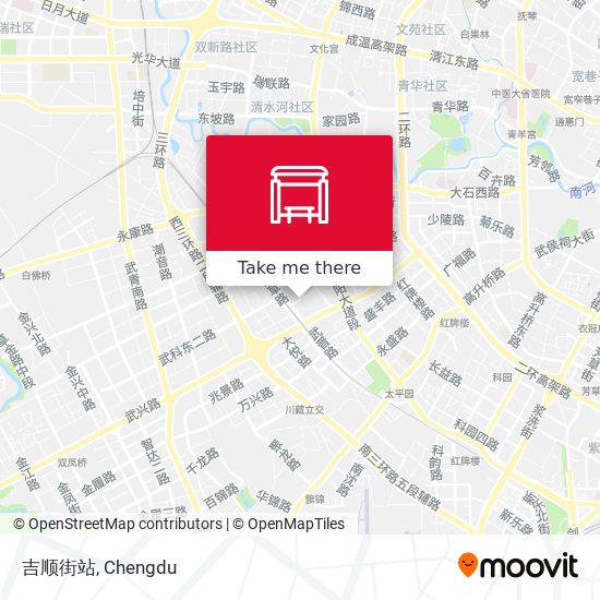 吉顺街站 map