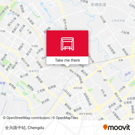 全兴路中站 map