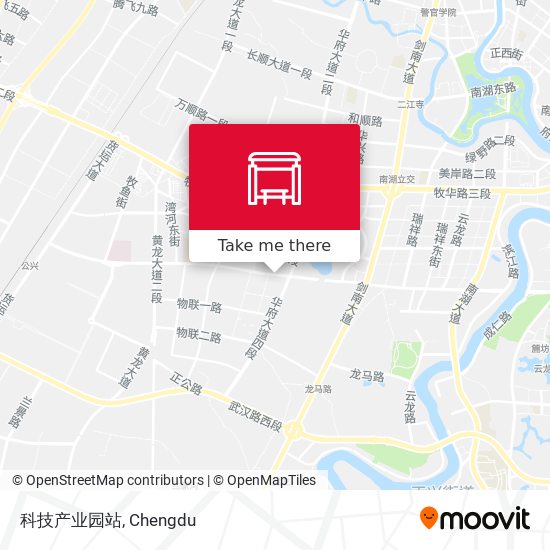 科技产业园站 map