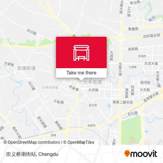 崇义桥南街站 map
