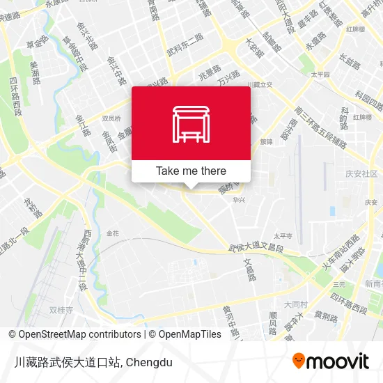 川藏路武侯大道口站 map