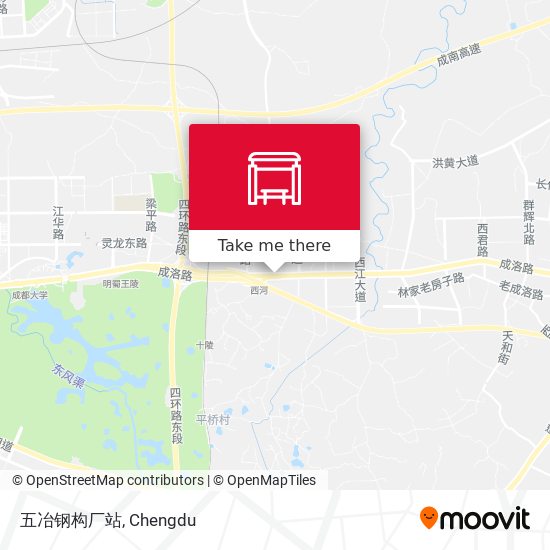 五冶钢构厂站 map