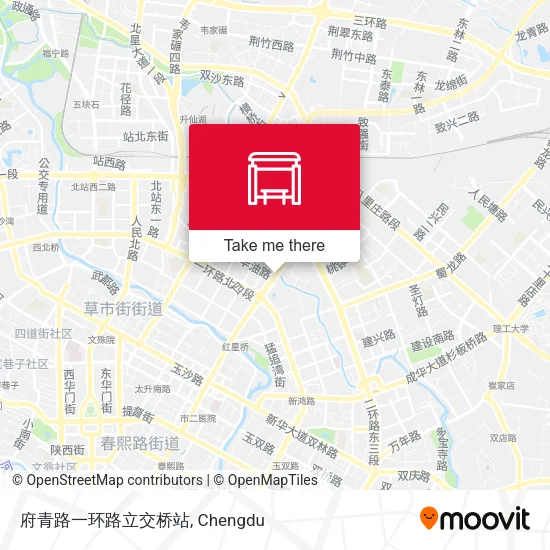 府青路一环路立交桥站 map
