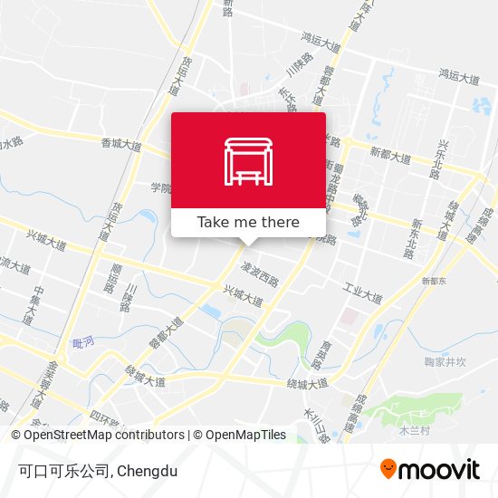 可口可乐公司 map