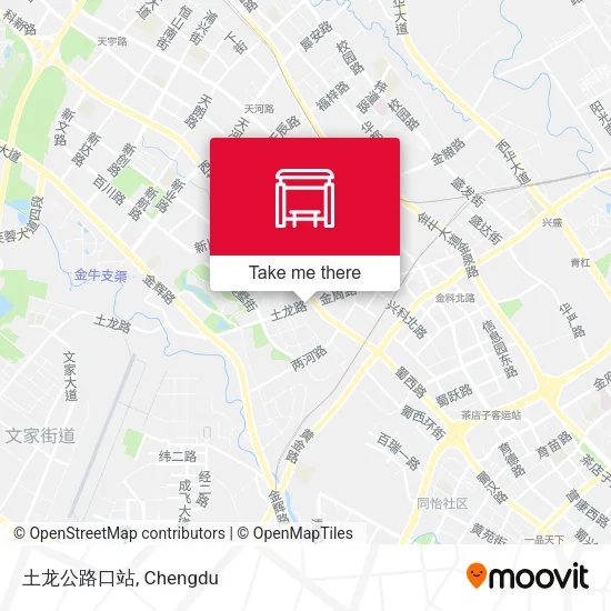 土龙公路口站 map