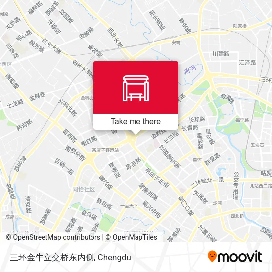 三环金牛立交桥东内侧 map