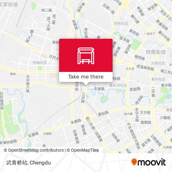 武青桥站 map