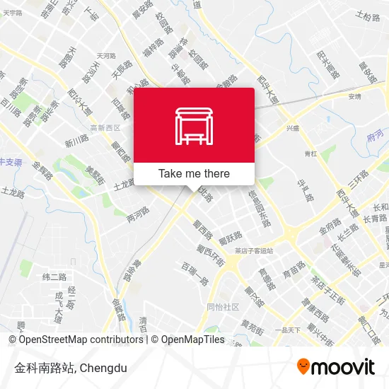 金科南路站 map